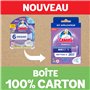 Canard WC Fresh Disc Fraîcheur Lavande - Bloc WC Sans Cage Nettoyant - Nettoie à 360° - Nouvel Emballage 100% Carton - 1 Applica