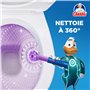 Canard WC Fresh Disc Fraîcheur Lavande - Bloc WC Sans Cage Nettoyant - Nettoie à 360° - Nouvel Emballage 100% Carton - 1 Applica