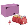 Nerf Peppa Pig Peppa’s Adventures Voiture Rouge familiale, Jouet préscolaire avec Phrases et Effets sonores, dès 3 Ans unisex - 