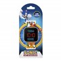 Sonic The Hedgehog Montre numérique pour enfants avec bracelet orange LED SNC4322M