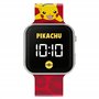 Accutime Pokémon Pikachu POK4405 Montre LED pour enfant avec bracelet rouge