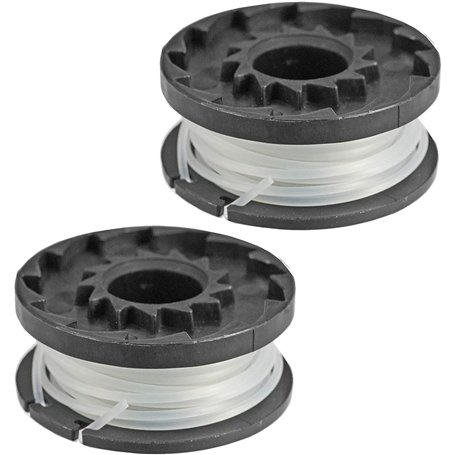 Garden Machinery Spares Bobine et fil pour coupe-bordures Spear & Jackson S1825CT S3630CT (lot de 2)
