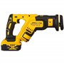 DeWalt Scie Sabre Compact Brushless XR 18V 5 Ah - DCS367P2-QW - Scie Électrique sans Fil avec Coffret TSTAK, 2 Batteries et Char