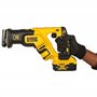 DeWalt Scie Sabre Compact Brushless XR 18V 5 Ah - DCS367P2-QW - Scie Électrique sans Fil avec Coffret TSTAK, 2 Batteries et Char