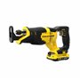 STANLEY FATMAX V20 Scie Sabre 18 V 25 mm Vitesse 0-3000 avec 1 Mallette 2 Batteries 2 Ah et 1 Chargeur 2 Ah SFMCS300D2K-QW