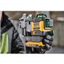 Dewalt - Niveau laser multiligne 3 x 360° compact XR 18V 2Ah Li-Ion - faisceau vert - DCLE34031D1-QW