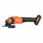 BLACK+DECKER Meuleuse sans Fil 18 V Brushless, 115 Cm, BCG6L8N-XJ