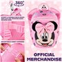 Disney Sac à Dos Minnie - Petit Sac à Dos Fille Crèche Maternelle avec Sangle Anti Perte Détachable