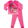 L.O.L. Surprise! Pyjama Long Rose LOL Suprise avec Ceinture pour Fille (8-9 Ans)