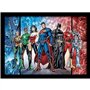 DC Comics (Justice League United 30 x 40 cm Objet Souvenir