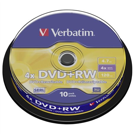 Verbatim DataLifePlus DVD+RW x 10 4