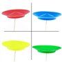 Juggle Dream Kit 4 Assiettes Chinoises et 4 Bâtons Divisibles - Plat de Jonglage Chinois - Jouets de Cirque et de Jonglage