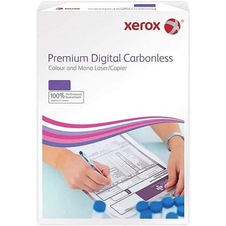 Xerox 003R99105 Rame de 500 feuilles de papier auto copiant en 2 parties pour impression laser Blanc/jaune