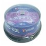 Verbatim 43666 8.5Go 8x double couche DVD+R Matt Silver - 10 Pack Spindle