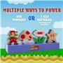 Super Mario Lampe Icons Bros - Marchandise Nintendo Officielle, Mode Réactif au Son, Lampe Décorative Éclairante, Accessoires de