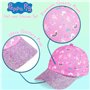 Peppa Pig Casquette Enfant Fille & Lunettes de Soleil Enfant - Rose Licorne