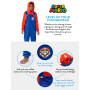 Super Mario Pyjamas Boy | Pyjamas Combinaison Polaire | Pilou Pilou Ensemble Enfant Multicolore 12-13 Ans