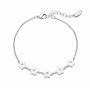 Philip Jones Bracelet Fleur plaqué Argent