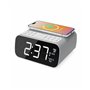 Majority Darwin Radio et Radio-Réveil avec Chargement sans Fil | Réveil Matin avec Thermomètre | Haut-parleurs 12W Alarm Clock |