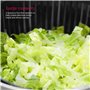 Good Food GF847071 Essoreuse à salade Tower avec panier amovible, cordon de tirage facile, bouton d'arrêt et base antidérapante,