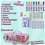 L.O.L. Surprise! Coloriage Enfant Malette Dessin Enfant Crayons de Couleur Feutres Peinture Enfant Fille, Coffret Dessin Fille, 