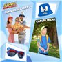 SONIC THE HEDGEHOG Bob Enfant Ensemble Bob Garcon Fille et Lunettes de Soleil Enfant UV400 Casquette Chapeau Plage Enfant Protec