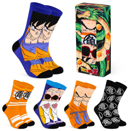 Dragon Ball Z Chaussettes Homme Fantaisie