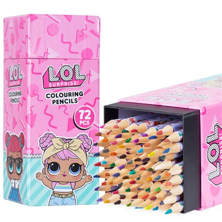 L.O.L. Surprise! Crayons de Couleur Enfant