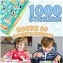 Bluey Livre Stickers Enfant et Coloriage 1000+ Autocollants et Gommettes pour Enfants Idée Cadeau