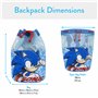 Sonic The Hedgehog Sac de Natation pour Garçons | Sacs de Natation pour Enfants | Sac à Dos Sonic pour Garçons | Taille Unique |