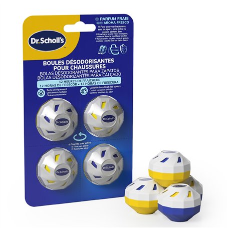 Dr. Scholl's Boules désodorisantes pour chaussures