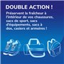 Dr. Scholl's Boules désodorisantes pour chaussures, sacs et casiers de sport - Cliniquement testé - Fraîcheur toute la journée -