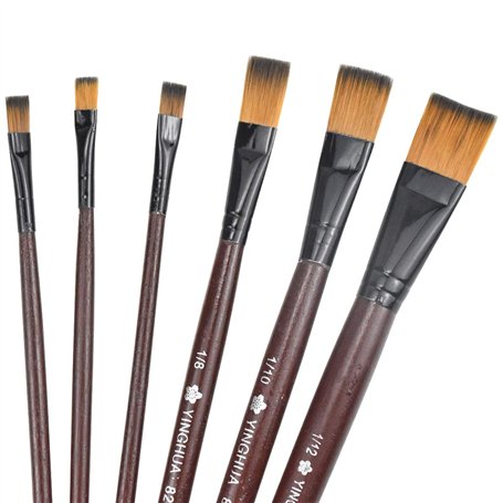 Volumoon 6 Pcs Pinceaux Kits