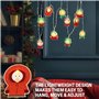 South Park Guirlande Lumineuse Intérieur Lumiere LED 10 pcs, 1.65m pour Chambre Fenêtre Fête, Decoration Maison Drôle