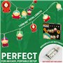 South Park Guirlande Lumineuse Intérieur Lumiere LED 10 pcs, 1.65m pour Chambre Fenêtre Fête, Decoration Maison Drôle