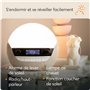 Lumie Bodyclock Luxe - 700FM Réveil Lumie avec FM Radio Enceinte Bluetooth Lumière Bleu Faible pour Sommeil