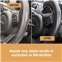 Kit de Réparation Volant de Voiture Furniture Clinic (Noir) – Retire Toute Accumulation de Graisse, Répare Tout Dommage & Restau