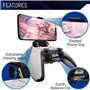 Orzly PS5 Controller Clip - Support Mobile d'affichage Réglable Compatible avec Les Manettes PlayStation 5 DualSense PS5 Accesso