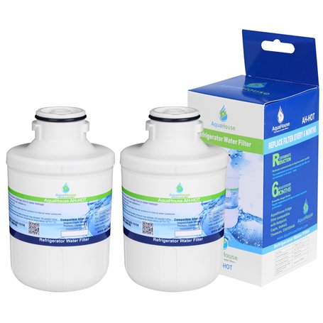 2x AH-HOT Filtre à eau pour Thomson THSBS90WDWH / Hotpoint SXBD922FWD / Caple CAFF205 / Indesit C00300448 / Ariston/Electrolux -