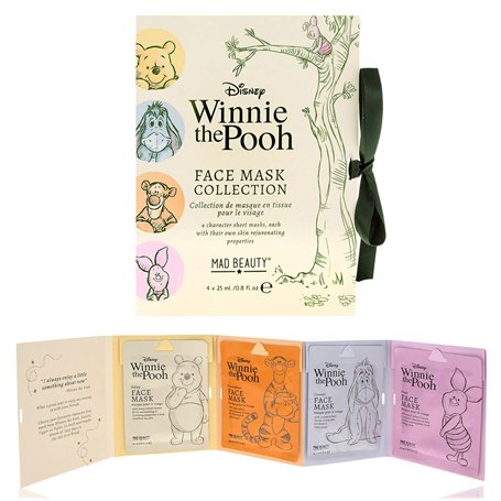 MAD BEAUTY Disney Winnie the Pooh Sheet Face Masks Collection