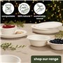 HAAGO 100 Assiettes à Dessert en Forme de Sucre D'orge - Petites Assiettes de Fête - Robustes, Rigides et Imperméables - Ecologi
