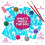 Original Stationery Cadeau Fille - Tatouage Paillette Enfant - Temporaire - Kit De 33 Pièces - Inclut 24 Pochoirs - Tatouage Eph