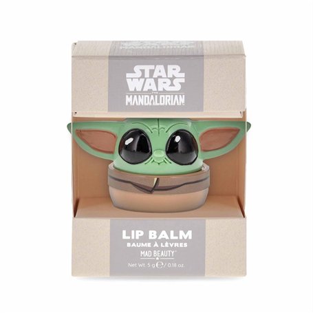 MAD BEAUTY Star Wars Grogu Baume à lèvres parfum noix de coco dans une boîte cadeau