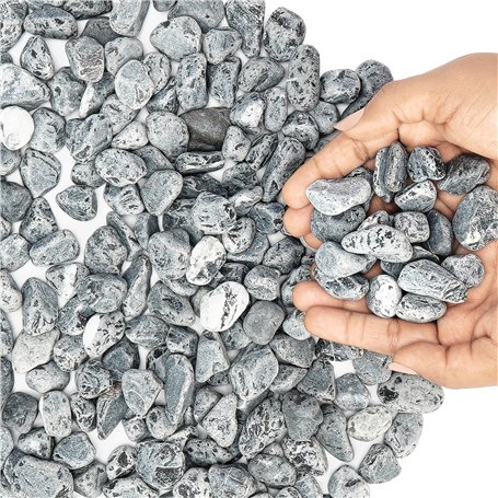 BELLE VOUS Galets Naturels Décoratifs Gris - 3