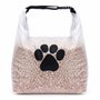 BELLE VOUS Grand Sac Conteneur de Croquettes pour Chien et Chat - Accessoire de Voyage Pliable - Gamelle Portable pour Le Transp