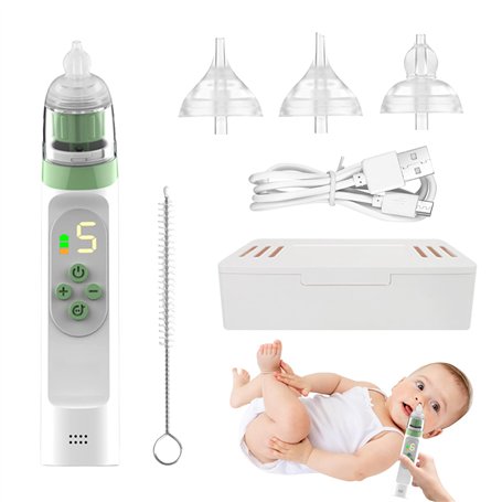 Colexy Mouche Bébé Électrique Aspirateur Nasal