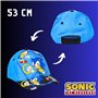 Sonic The Hedgehog Lunettes de Soleil et Casquette pour Garçons, Lunettes de Soleil Design Sonic Protection UV, Casquette D'été 
