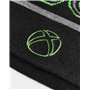 Xbox Bonnet pour garçon en Noir | Bonnet d’Hiver tricoté avec icône brodée pour Enfants | Bonnet Chaud à Revers pour Enfants, Ta