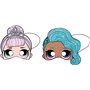 Lot de 6 masques en papier L.O.L. Surprise! Glam