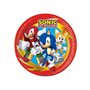 Procos Sonic The Hedgehog Lot de 8 assiettes 23 cm